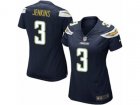 Women Nike Los Angeles Chargers #3 Rayshawn Jenkins Game Navy Blue Team Color NFL Jersey