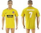 2017-18 Atletico Madrid 7 GRIEZMANN Away Thailand Soccer Jersey