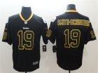 Nike Steelers #19 JuJu Smith-Schuster Black Shadow Legend Limited Jersey
