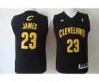 youth nba cleveland cavaliers #23 james black[revolution 30 swingman]