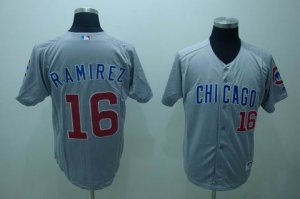 mlb chicago cubs ramirez #16 grey