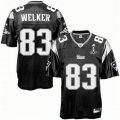 New England Patriots #83 Wes Welker Shadow 2012 Super Bowl XLVI Black