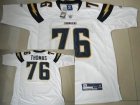 nfl San Diego Chargers #76 Cam Thomas White