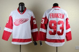 nhl detroit red wings #93 franzen white