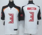 Nike Tampa Bay Buccaneers #3 Winston white Jerseys(Limited)