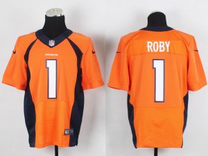 Nike Denver Broncos #1 roby orange Jerseys(Elite)