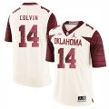 Oklahoma Sooners #14 Aaron Colvin White 47 Game Winning Streak College Football Jersey