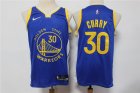 Warriors #30 Stephen Curry Blue Nike Diamond 75th Anniversary City