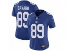 Women Nike New York Giants #89 Mark Bavaro Vapor Untouchable Limited Royal Blue Team Color NFL Jersey