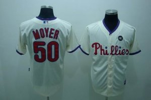 mlb philadelphia phillies #50 moyer cream