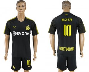 2017-18 Dortmund 10 M.GOTZE Away Soccer Jersey