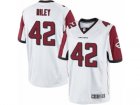 Mens Nike Atlanta Falcons #42 Duke Riley Limited White NFL Jersey