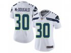 Women Nike Seattle Seahawks #30 Bradley McDougald Vapor Untouchable Limited White NFL Jersey
