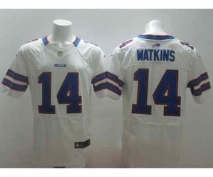 Nike jerseys buffalo bills #14 watkins white[Elite][watkins]