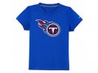 nike tennessee titans sideline legend authentic logo youth T-Shirt blue