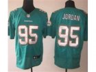 Nike NFL Miami Dolphins #95 Dion Jordan Green Jerseys(Elite)