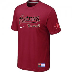 MLB Houston Astros Red Nike Short Sleeve Practice T-Shirt