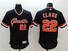San Francisco Giants #22 Will Clark Black Flexbase Authentic Collection Cooperstown Stitched MLB Jersey