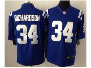 Nike jerseys indianapolis colts #34 richardson blue[game]