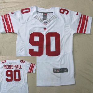 Nike New York GIants #90 Jason Pierre-Paul white Elite Jersey