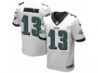 Mens Nike Philadelphia Eagles #13 Nelson Agholor Elite White NFL Jersey