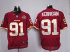 Nike washington redskins #91 kerrigan red(80 anniversary