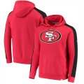 San Francisco 49ers NFL Pro Line by Fanatics Branded Iconic Pullover Hoodie Red