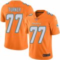 Youth Nike Miami Dolphins #77 Billy Turner Limited Orange Rush NFL Jersey