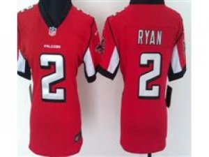 Nike Women Atlanta Falcons #2 Matt Ryan Red Jerseys