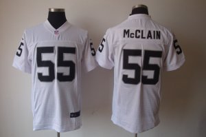 Nike NFL Oakland Raiders #55 Rolando McClain White Elite jerseys