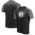 Brooklyn Nets Fanatics Branded Iconic Blocked T-Shirt Black