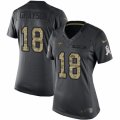 Women's Nike New Orleans Saints #18 Garrett Grayson Limited Black 2016 Salute to Service NFL Jersey