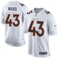 Nike Denver Broncos #43 T.J. Ward White Men Stitched NFL Game Event Jersey