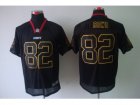 Nike NFL Kansas City Chiefs #82 Bowe black jerseys[Elite lights out]