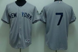 mlb new york yankees #7 mantle grey(2009 logo)