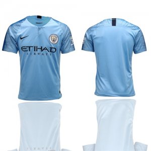 2018-19 Manchester City Home Thailand Soccer Jersey