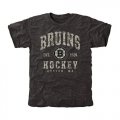 Mens Boston Bruins Black Camo Stack T-Shirt