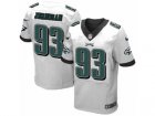 Mens Nike Philadelphia Eagles #93 Timmy Jernigan Elite White NFL Jersey