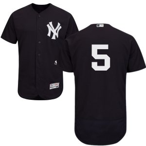 2016 Men\'s New York Yankees # #5 Joe DiMaggio Navy Majestic Blue Flexbase Authentic Collection MLB Jersey