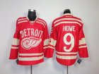 nhl jerseys detroit red wings #9 howe red(2014 winter classic)