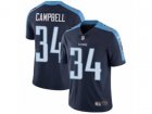 Nike Tennessee Titans #34 Earl Campbell Vapor Untouchable Limited Navy Blue Alternate NFL Jersey