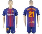 2017-18 Barcelona 21 ANDRE GOMES Home Soccer Jersey
