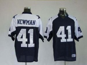 nfl dallas cowboys #41 newman thanksgiving blue