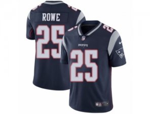 Mens Nike New England Patriots #25 Eric Rowe Vapor Untouchable Limited Navy Blue Team Color NFL Jersey