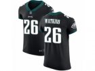 Men Nike Philadelphia Eagles #26 Jaylen Watkins Black Vapor Untouchable Elite Player NFL Jersey