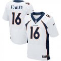 Nike Denver Broncos #16 Bennie Fowler White Men Stitched NFL New Elite Jersey