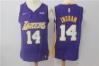 Lakers #14 Brandon Ingram Purple Nike Authentic Jersey