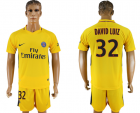 2017-18 Paris Saint-Germain 32 DAVID LUIZ Away Soccer Jersey