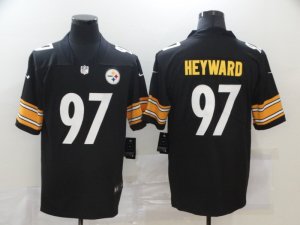 Nike Steelers #97 Cameron Heyward Black Vapor Untouchable Limited Jersey