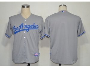 MLB Jerseys Los Angeles Dodgers Blank Grey